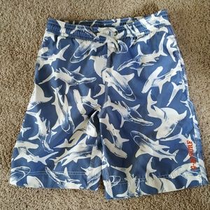 Size 12 Boys Shark Swim Shorts Gap XL